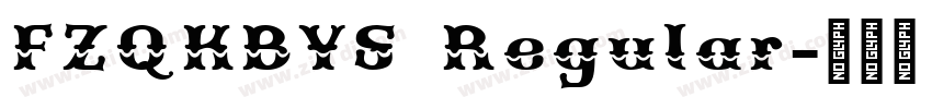 FZQKBYS Regular字体转换